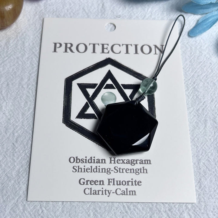 Porte-clés pendentif cube de Métatron en cristal naturel Olivenorma