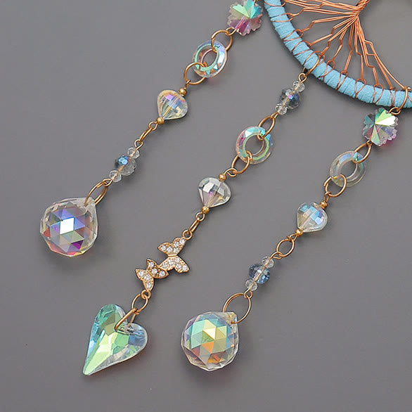 Carillon éolien Olivenorma Améthyste Aigue-marine Tourmaline Arbre de vie