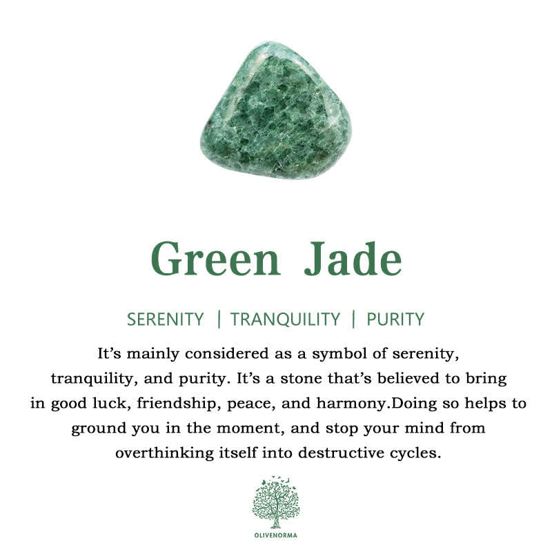 Bracelet d'équilibre et de guérison en pierre naturelle de quartz en forme de cœur Olivenorma