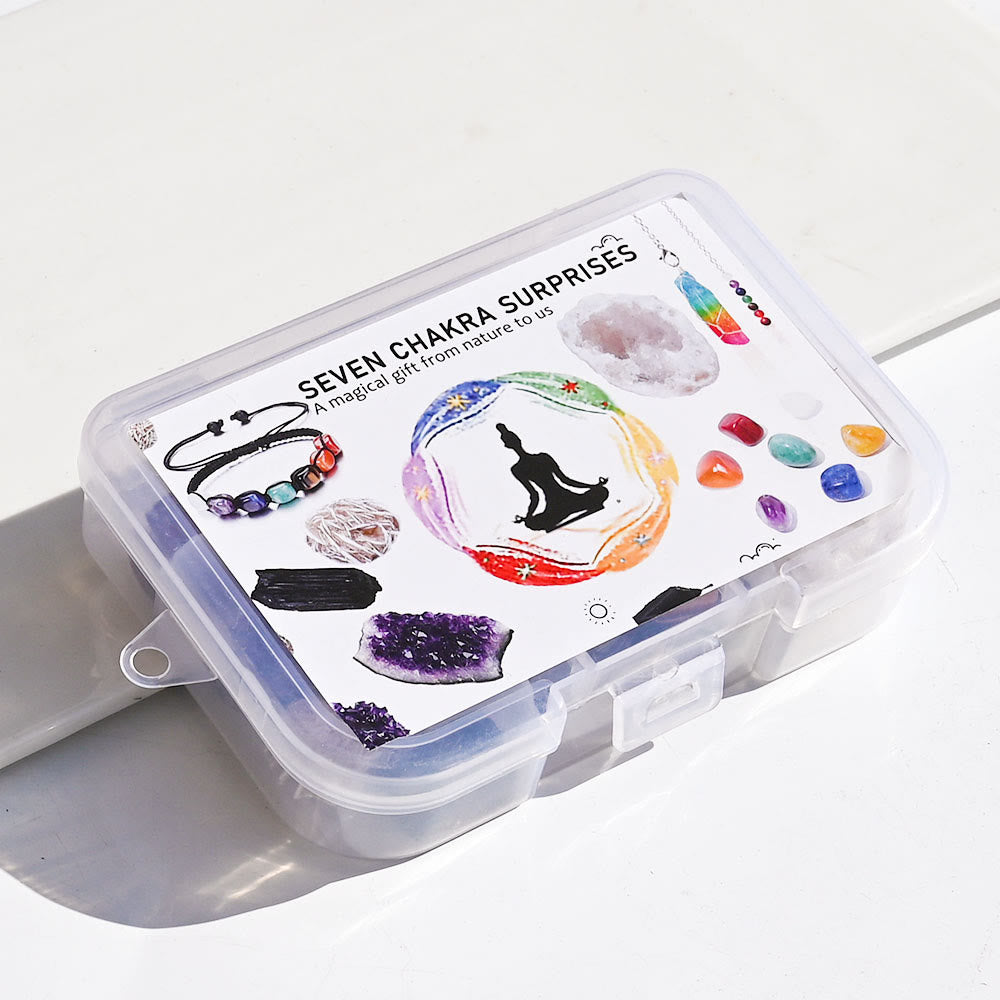 Coffret de décorations en cristal énergétique Olivenorma