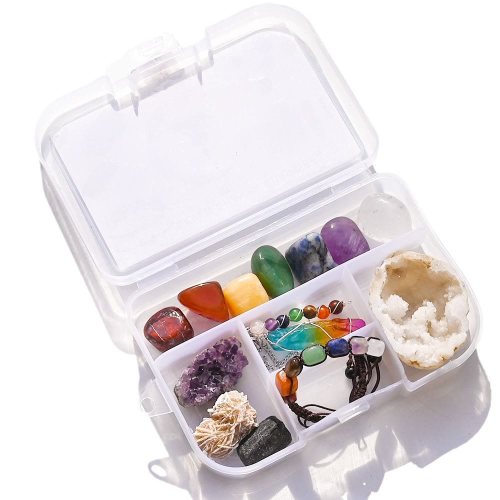 Coffret de décorations en cristal énergétique Olivenorma