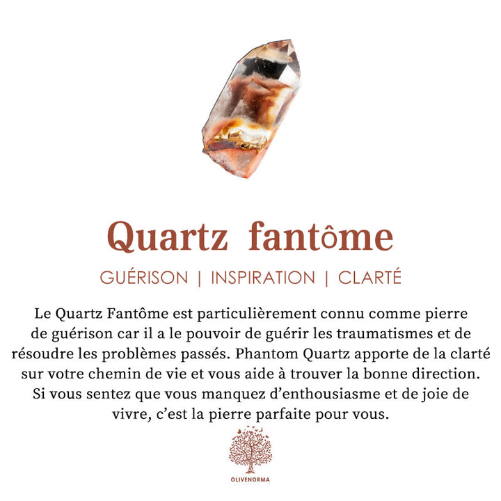 Collier avec pendentif en perles de gravier naturel et perles de soleil et de lune Olivenorma