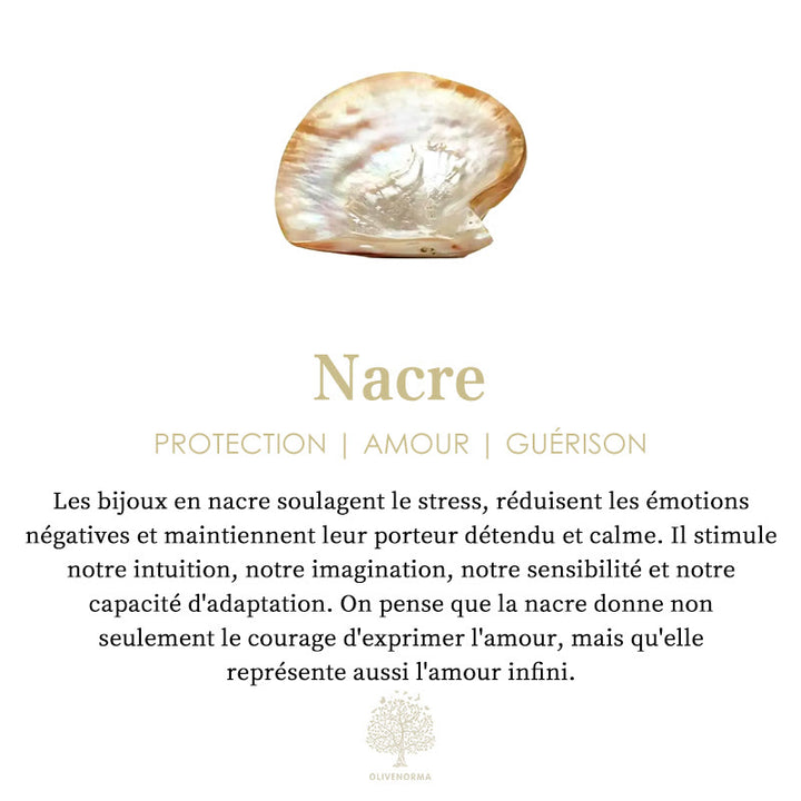 Collier de perles de style bohème en pierres précieuses à facettes Olivenorma Narce