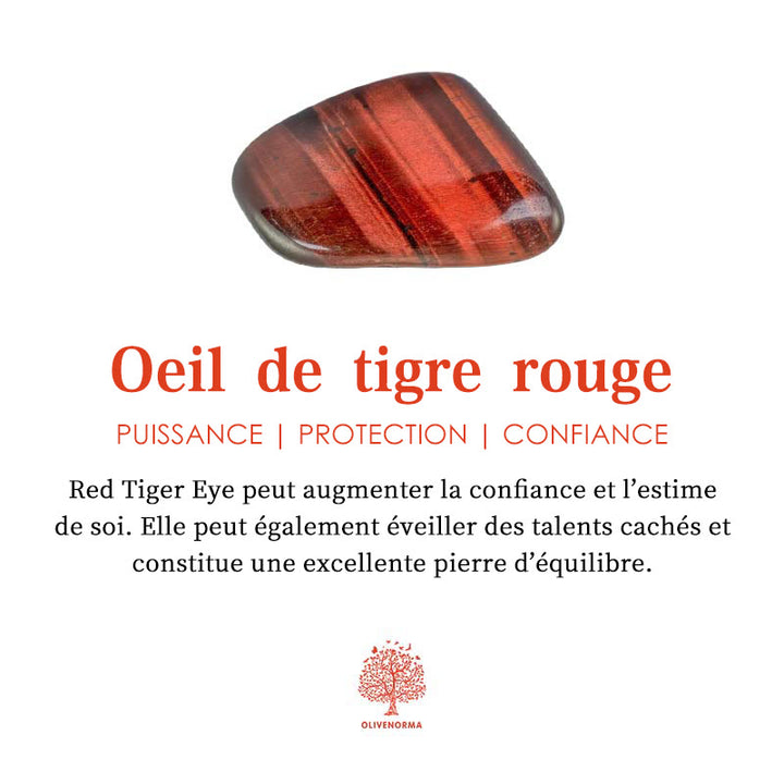 Bracelet en cuir tressé en acier inoxydable avec croix en œil de tigre Olivenorma