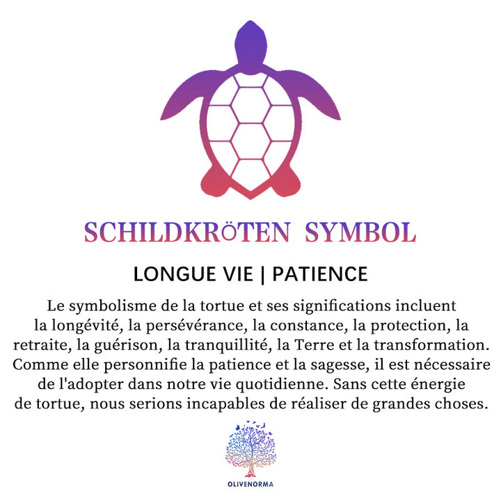 Bracelet Tortue en Pierre Naturelle