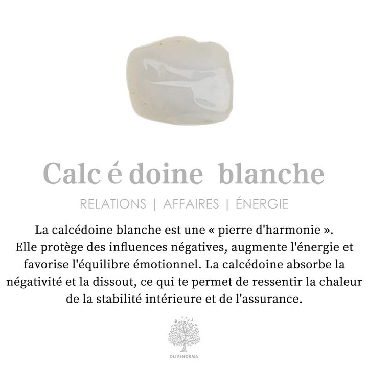 Bracelet en cristal naturel à facettes Olivenorma