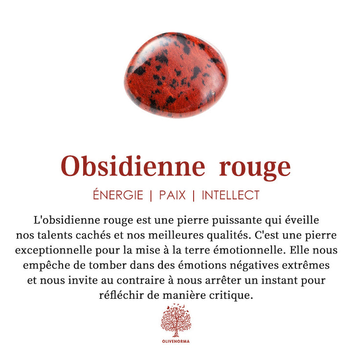 Bracelet à trois couches de gravier de cristal irrégulier naturel Olivenorma