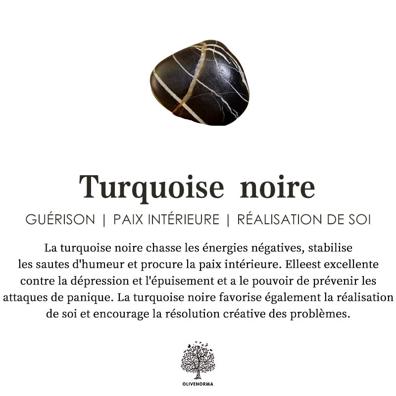 Bracelet tressé avec pendentif en croix turquoise Olivenorma