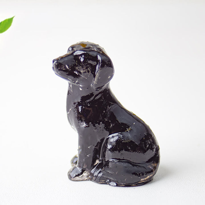 Décoration en pierre précieuse époxyde de gravier cristallin Olivenorma