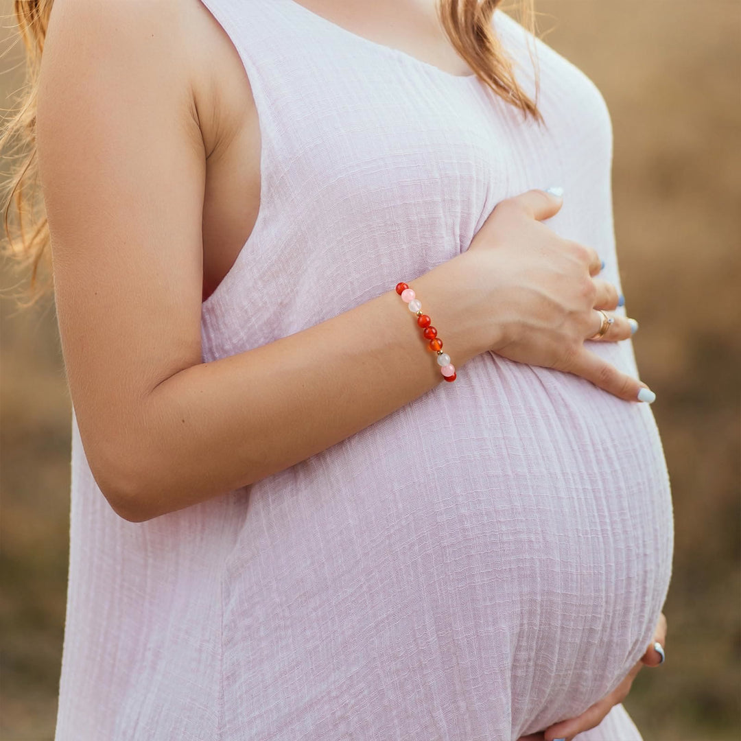 Bracelet en cristal naturel Olivenorma Healing Gift Wish Bottle