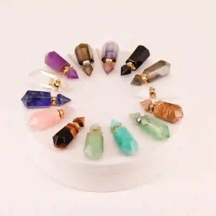 Collier diffuseur d'huiles essentielles à colonne hexagonale Olivenorma