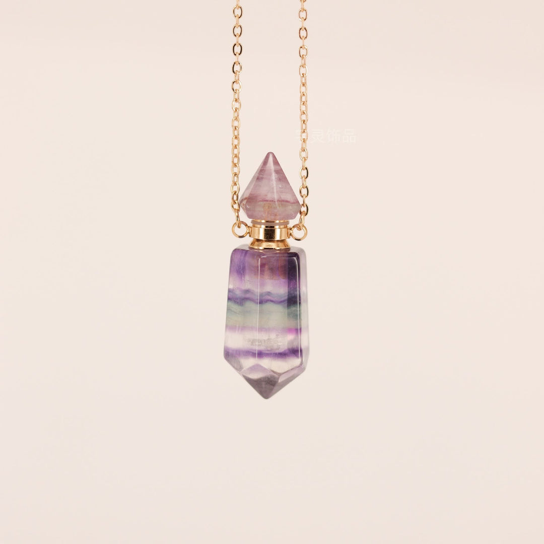 Collier diffuseur d'huiles essentielles à colonne hexagonale Olivenorma