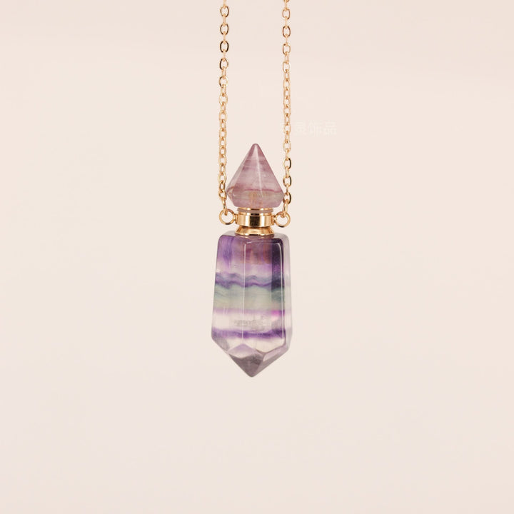 Collier diffuseur d'huiles essentielles à colonne hexagonale Olivenorma