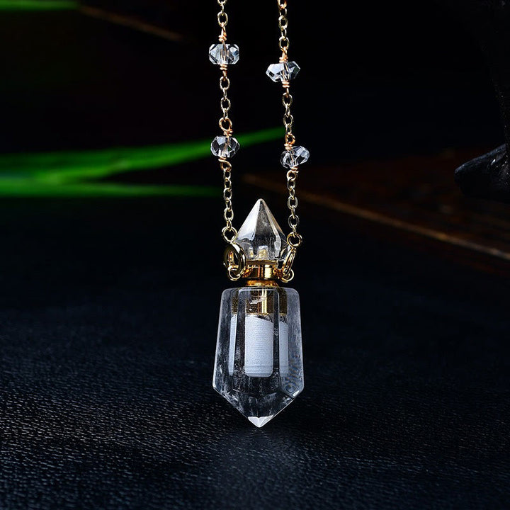 Collier diffuseur d'huiles essentielles en pierre naturelle Olivenorma