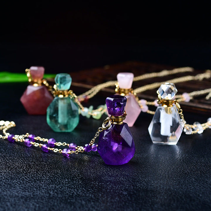 Collier diffuseur d'huiles essentielles en pierre naturelle Olivenorma