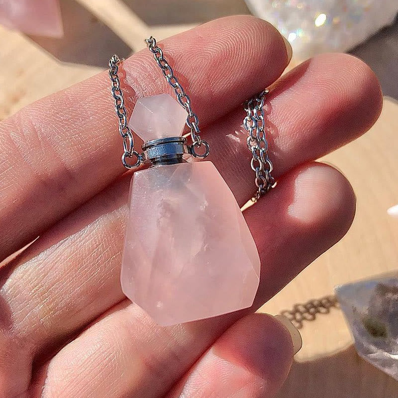 Collier diffuseur d'huiles essentielles en cristal Olivenorma