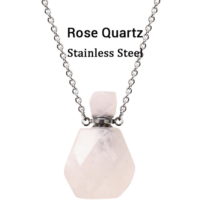Collier diffuseur d'huiles essentielles en cristal Olivenorma