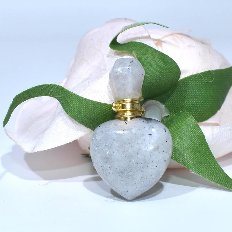 Collier diffuseur d'huiles essentielles en cristal Olivenorma Love Bottle