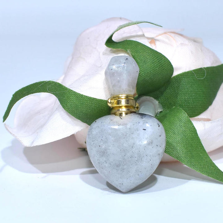 Collier diffuseur d'huiles essentielles en cristal Olivenorma Love Bottle