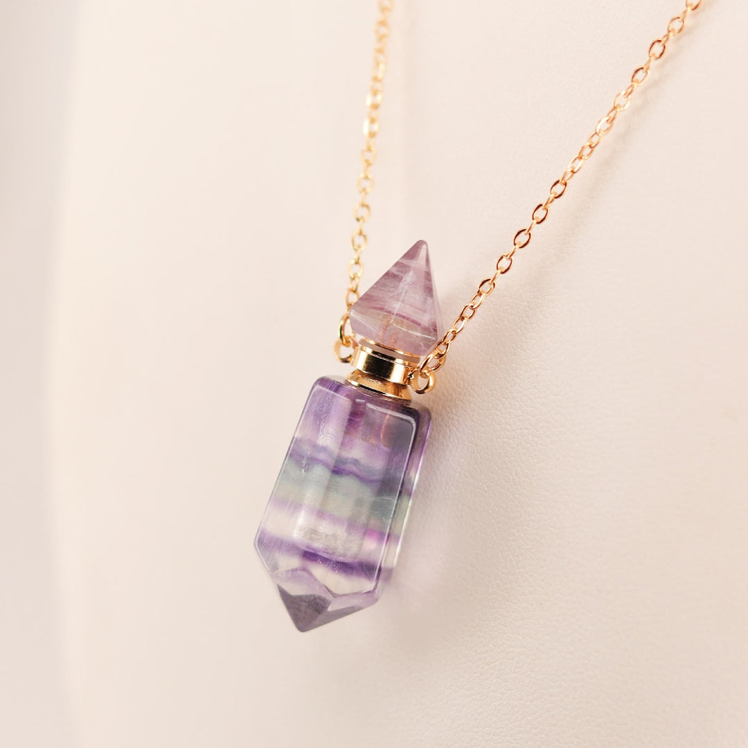 Collier diffuseur d'huiles essentielles à colonne hexagonale Olivenorma