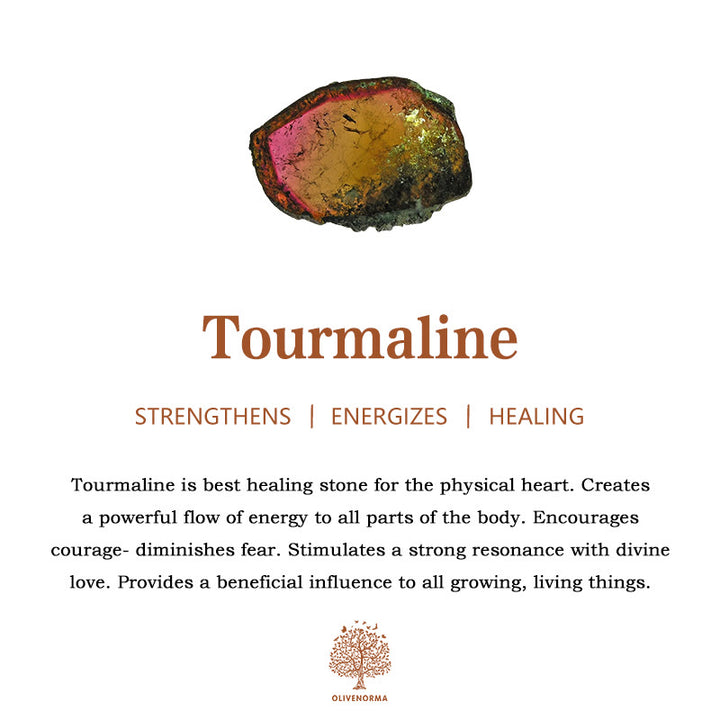 Ensemble de 3 bagues Olivenorma en tourmaline rose et moissanite