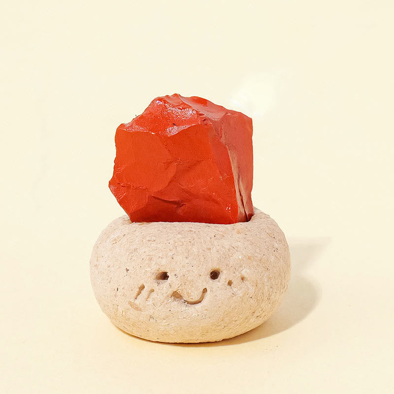 Décoration en cristal irrégulier naturel Olivenorma , petite fève