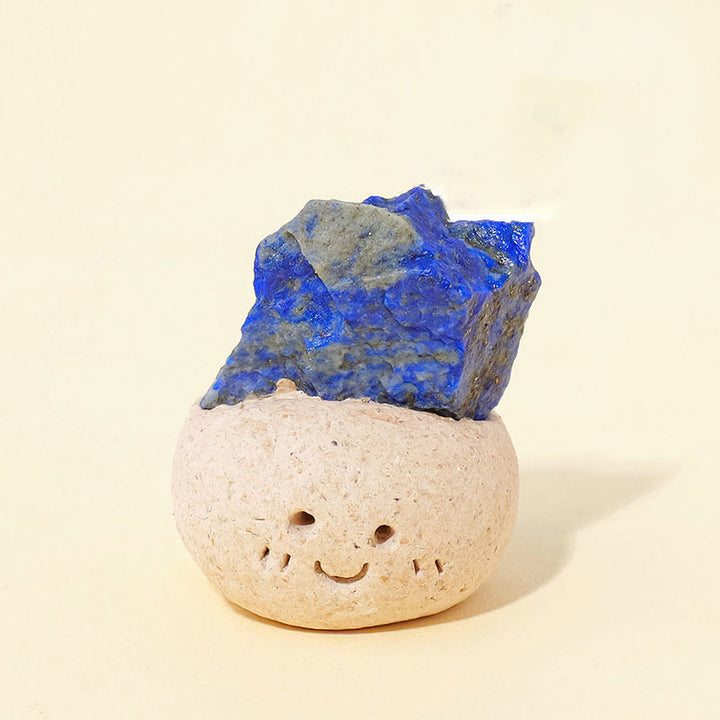 Décoration en cristal irrégulier naturel Olivenorma , petite fève