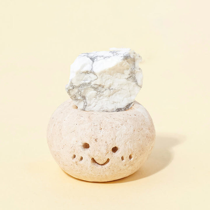 Décoration en cristal irrégulier naturel Olivenorma , petite fève