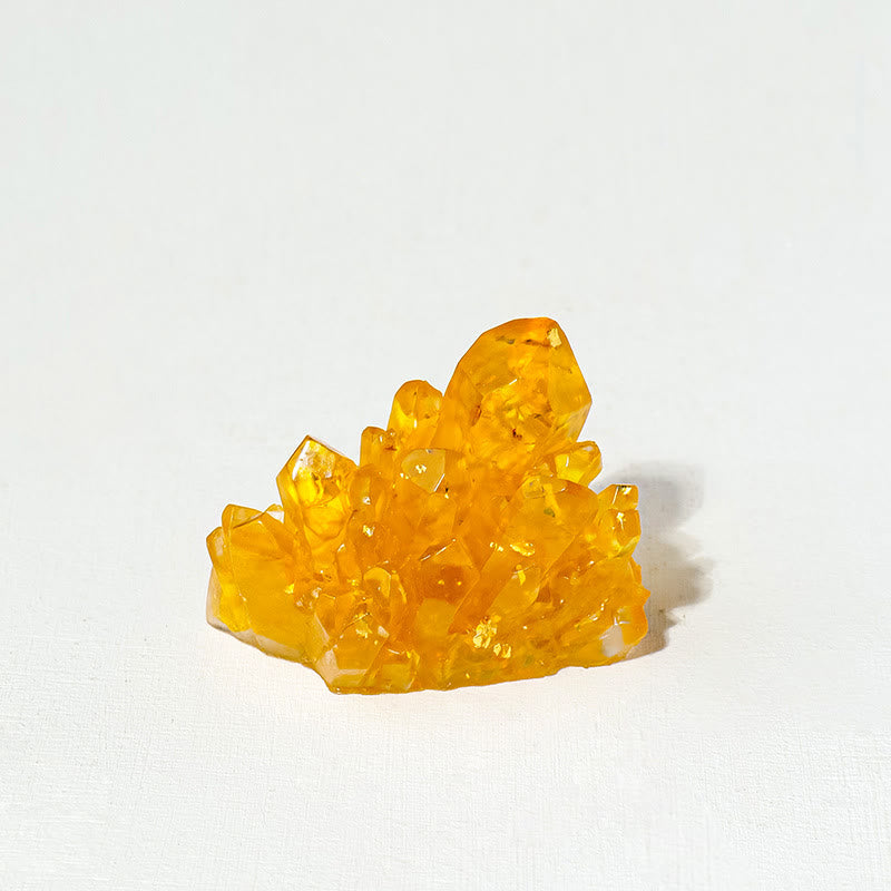 Décoration en pierre naturelle, gravier, cristaux époxy, grappes de pierres précieuses, Olivenorma