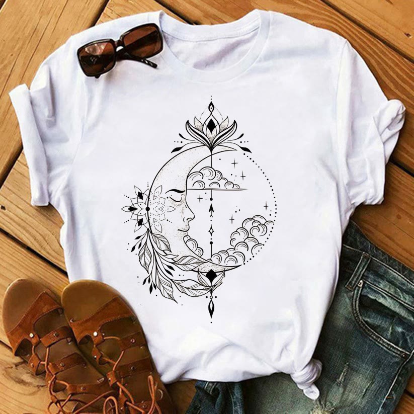 T-shirts en coton inspirants Olivenorma Tree of Life