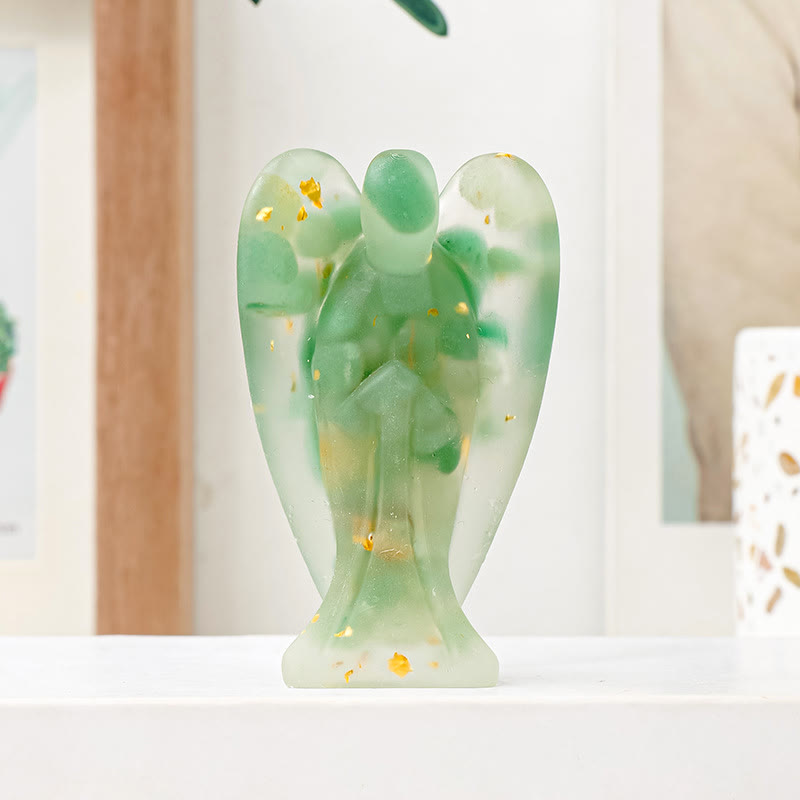 Décoration d'ange en cristal époxy Olivenorma