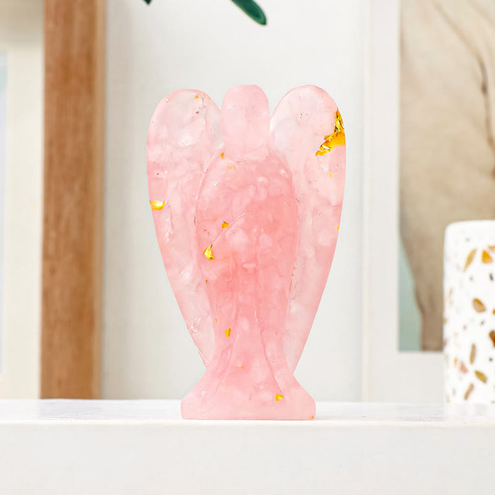 Décoration d'ange en cristal époxy Olivenorma