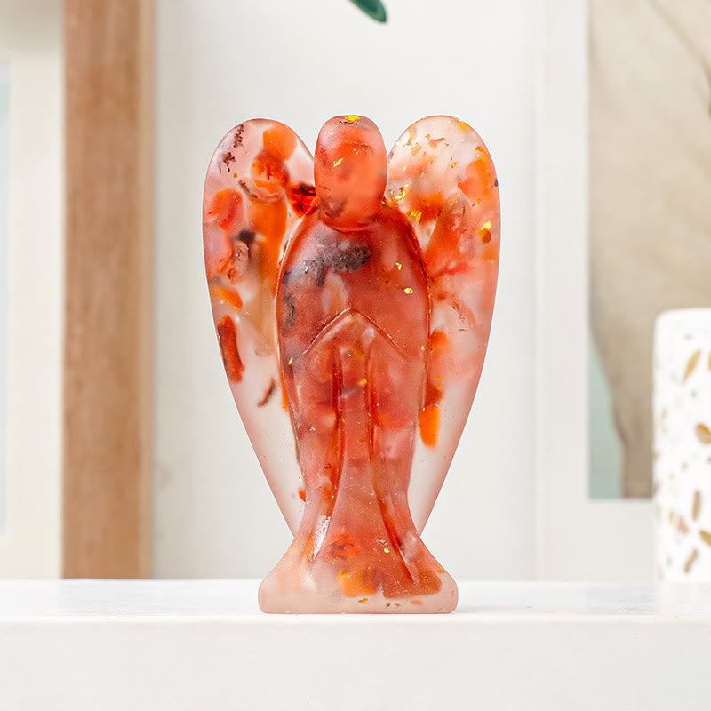 Décoration d'ange en cristal époxy Olivenorma