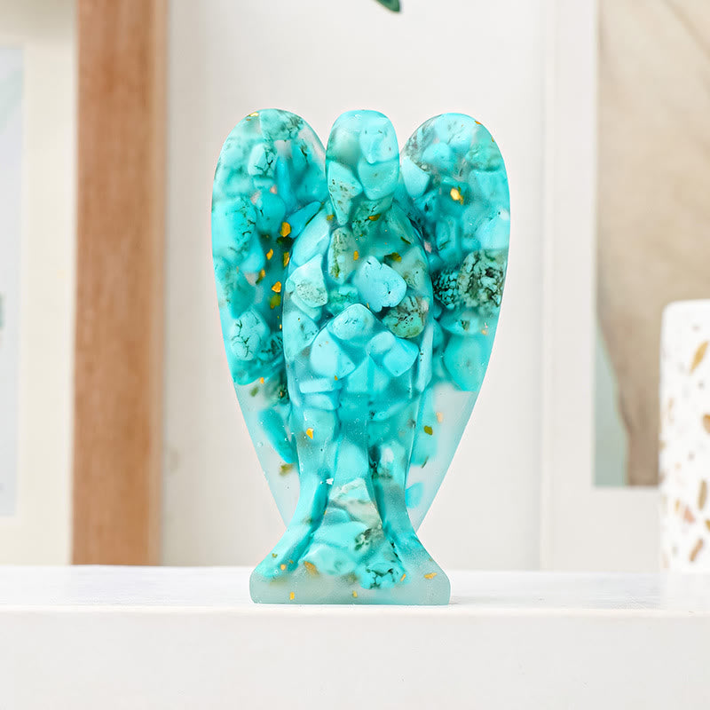 Décoration d'ange en cristal époxy Olivenorma