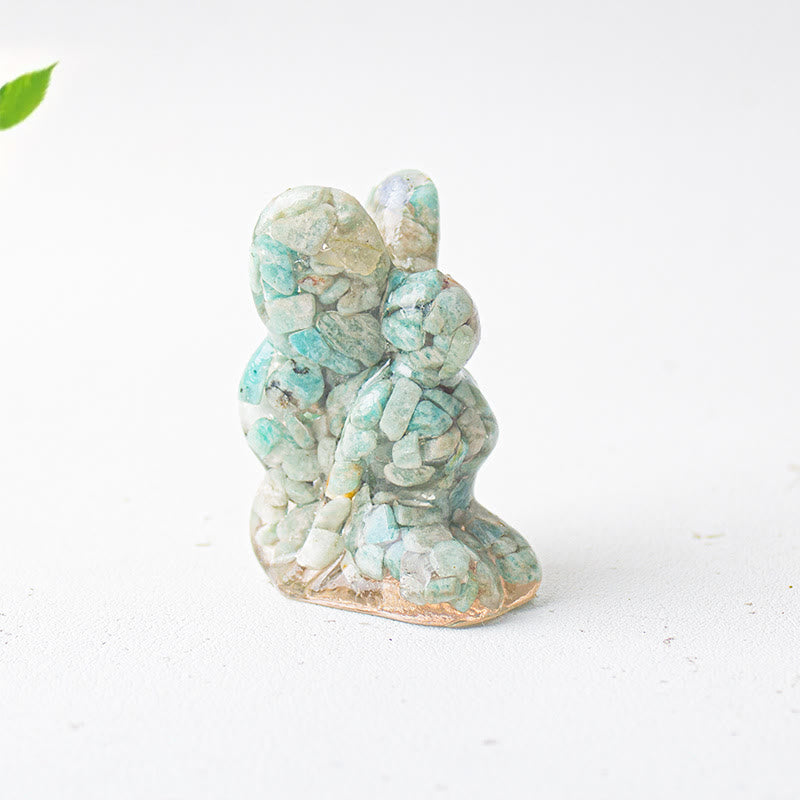 Décoration en pierre précieuse fée papillon en cristal époxy Olivenorma