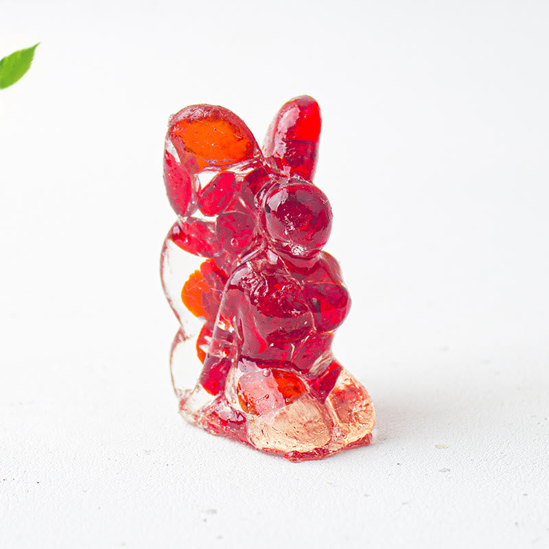 Décoration en pierre précieuse fée papillon en cristal époxy Olivenorma