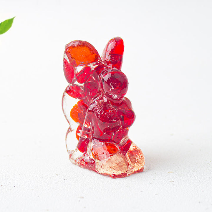 Décoration en pierre précieuse fée papillon en cristal époxy Olivenorma