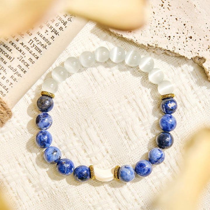 Bracelet d'huiles essentielles Croissant Équilibre des émotions Olivenorma « Lune et Marée » - image 8