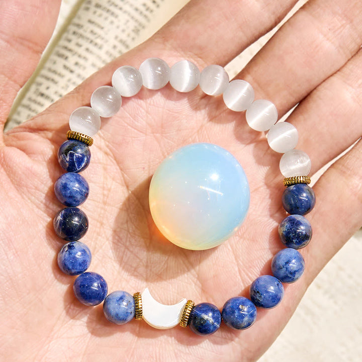 Bracelet d'huiles essentielles Croissant Équilibre des émotions Olivenorma « Lune et Marée » - image 7