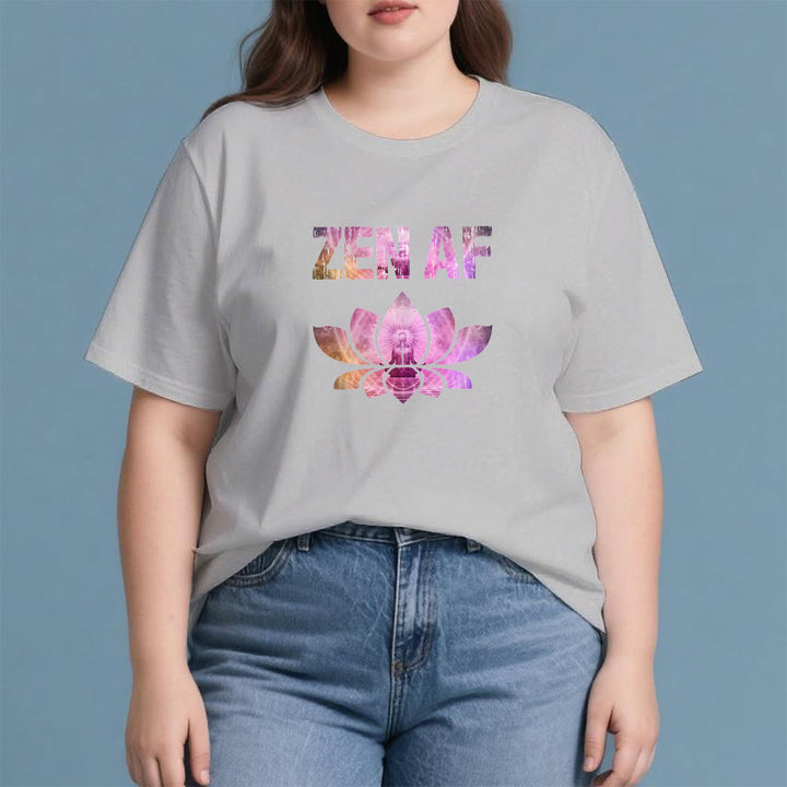 Olivenorma Zen AF Yoga Lotus T-Shirt