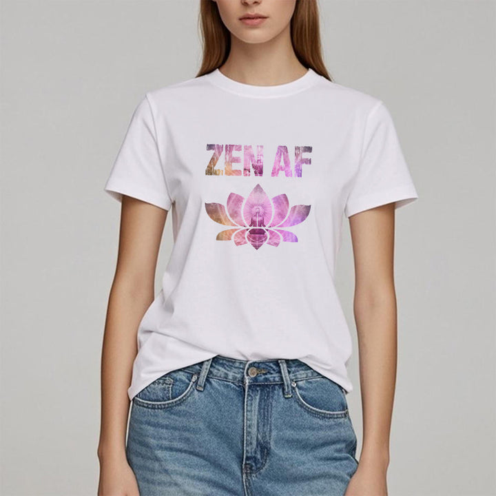 Olivenorma Zen AF Yoga Lotus T-Shirt