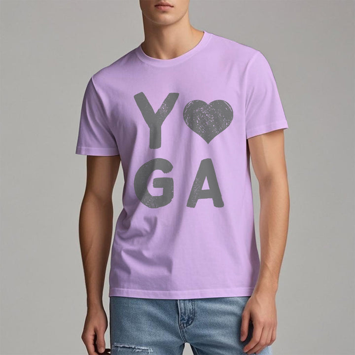 T-shirt imprimé cœur Yoga Olivenorma