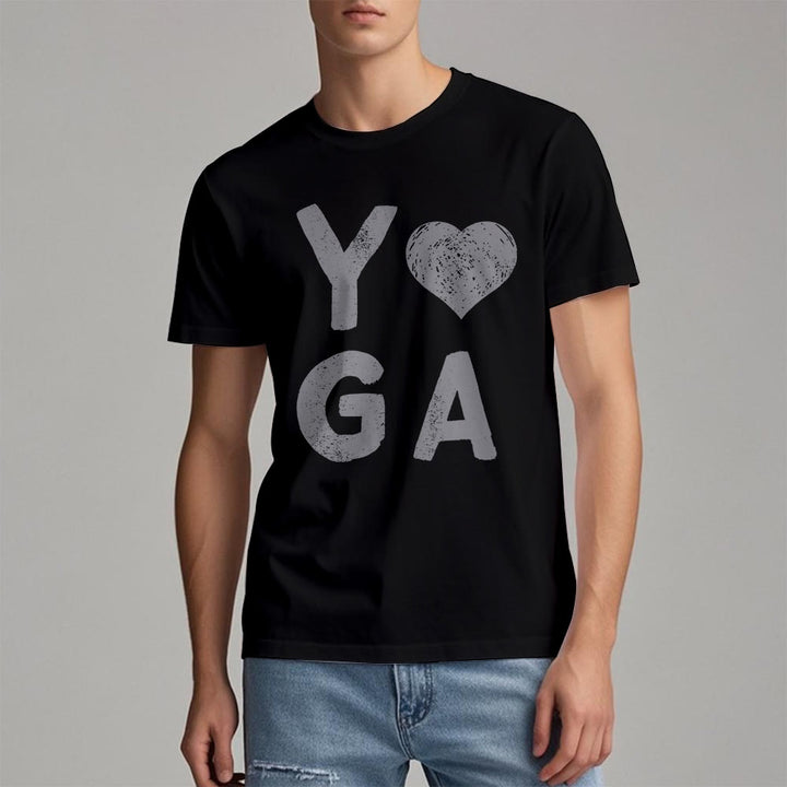 T-shirt imprimé cœur Yoga Olivenorma