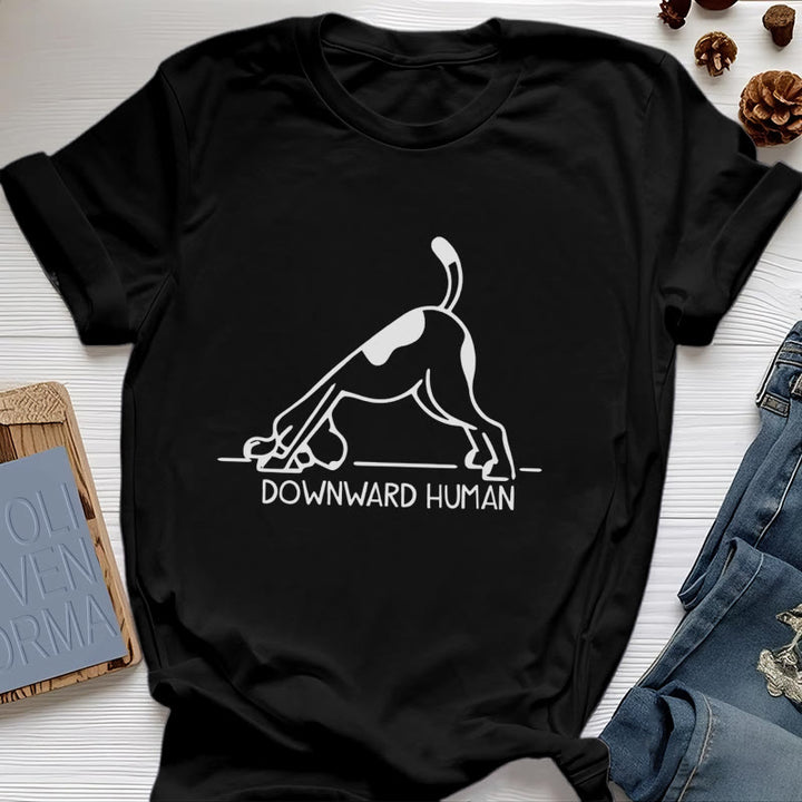 T-shirt imprimé méditation et yoga pour chien Olivenorma
