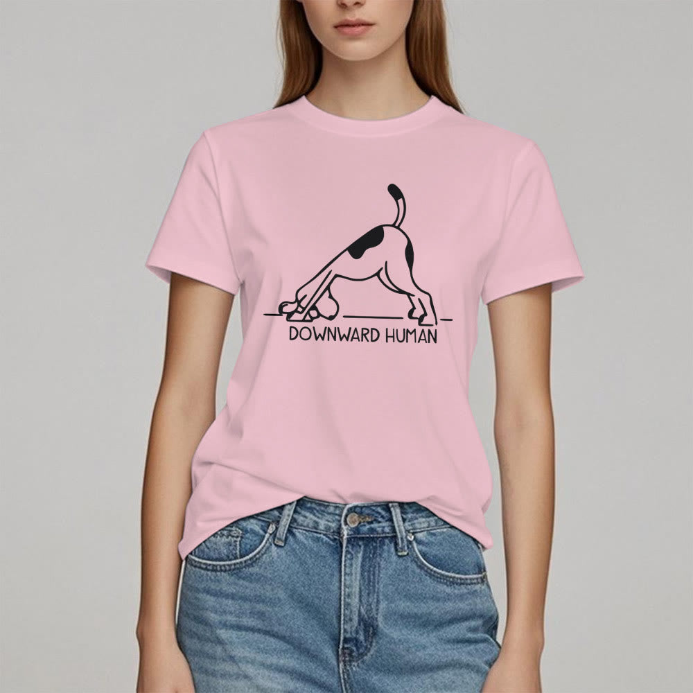 T-shirt imprimé méditation et yoga pour chien Olivenorma