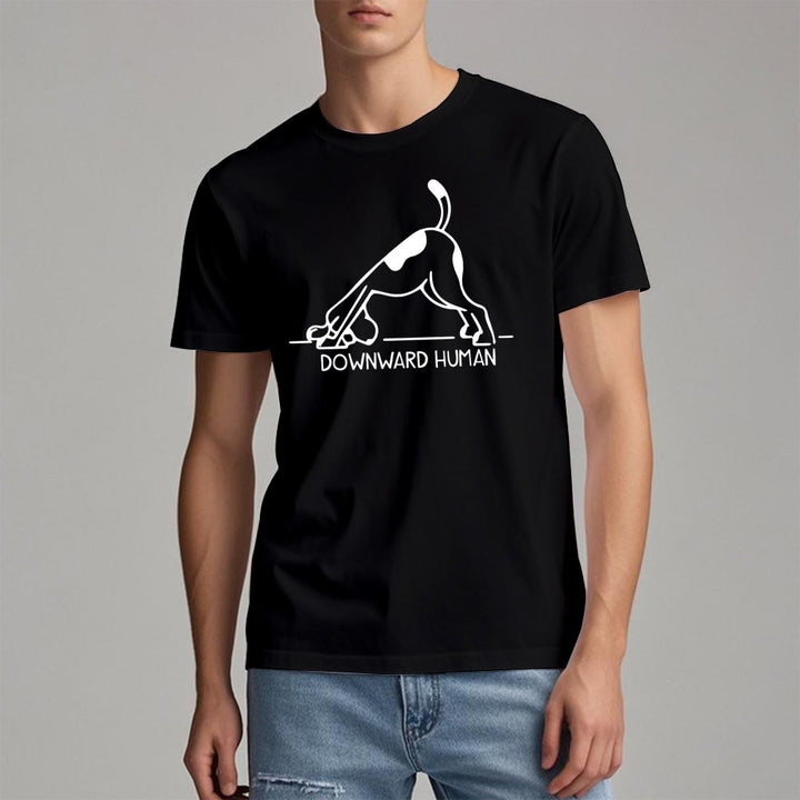 T-shirt imprimé méditation et yoga pour chien Olivenorma