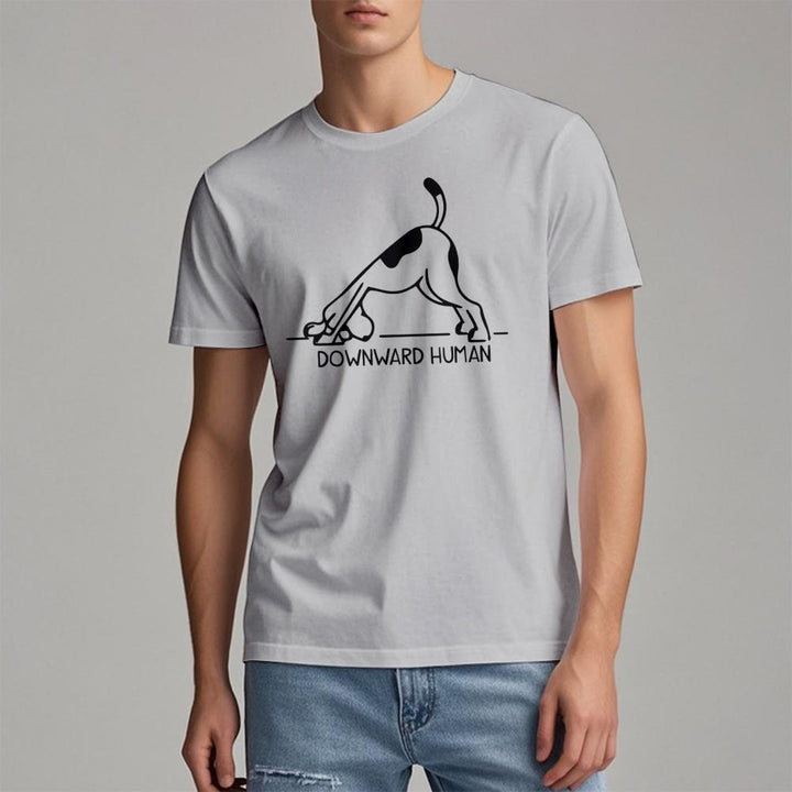 T-shirt imprimé méditation et yoga pour chien Olivenorma