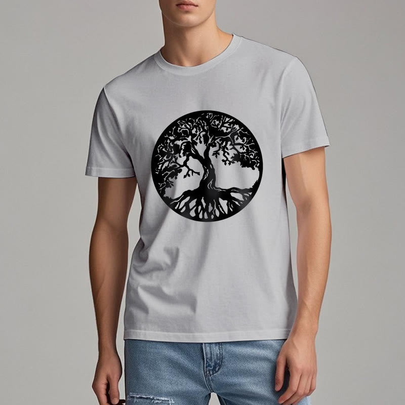 T-shirt Olivenorma Circle Arbre de vie