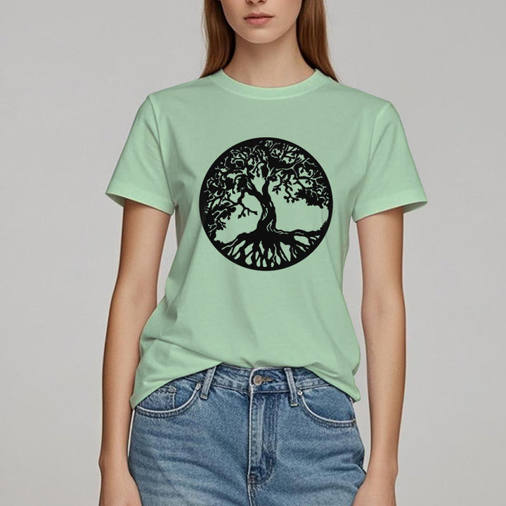 T-shirt Olivenorma Circle Arbre de vie