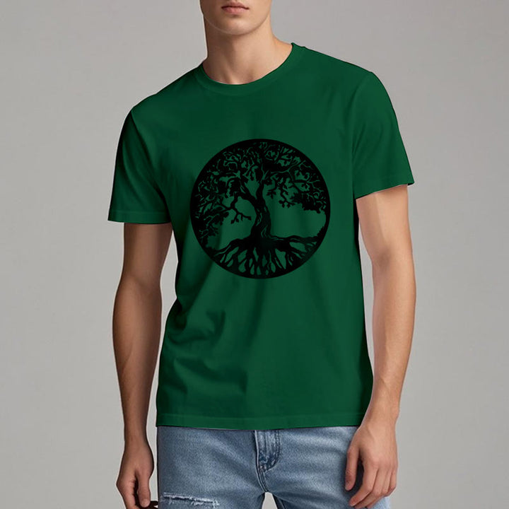 T-shirt Olivenorma Circle Arbre de vie